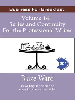 cover image of Series and Continuity for the Professional Writer